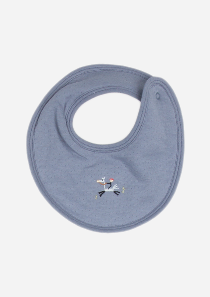 Cowboy Bib, Denim Blue