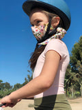 Heirloom Ribbon Scrunchie, Botanical Garden, Ivory