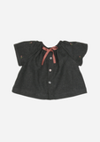 Rose Buds Top with Gathered Pants, Anthracite