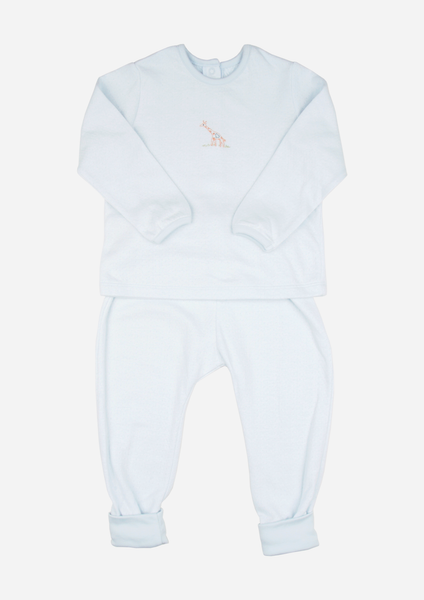 Big Heart Giraffe Playset, Sky Blue