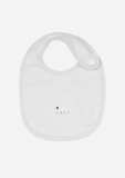 Fluffy Sheep Bib, Dove Grey