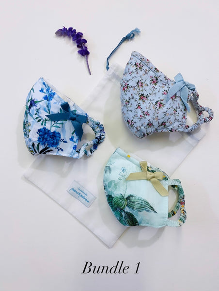 Heirloom Mask Pack of 3 - Kids Size 3-6 Yrs