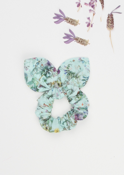 Heirloom Scrunchie, Botanical Garden, Mint