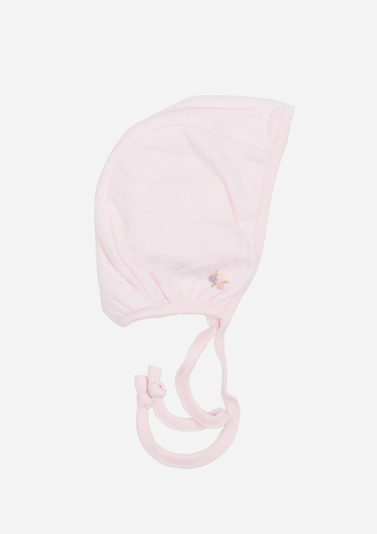 Scattered Roses Reversible Bonnet, Blush