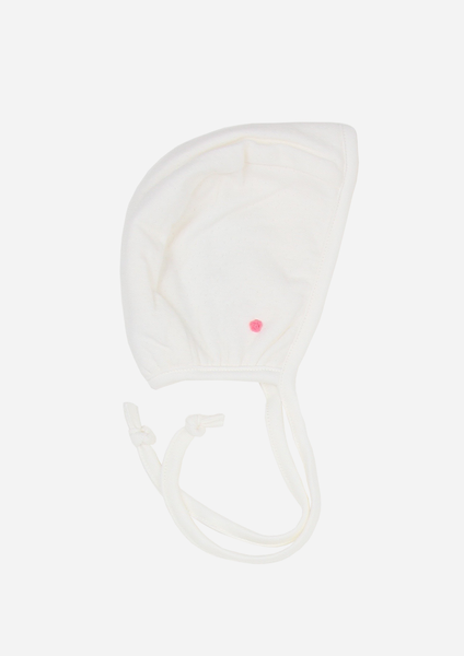 Rose Reversible Bonnet, Ivory