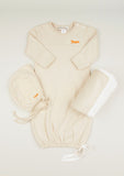 Mister Fox Baby Gown, Camel