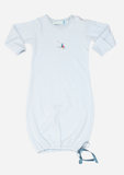 Sail Away Baby Gown, Sky Blue