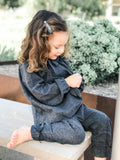 Ruffle Pants, Anthracite