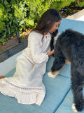Vintage Lace Day Gown, Eggshell