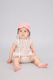 Sun Hat with Lace, Melon