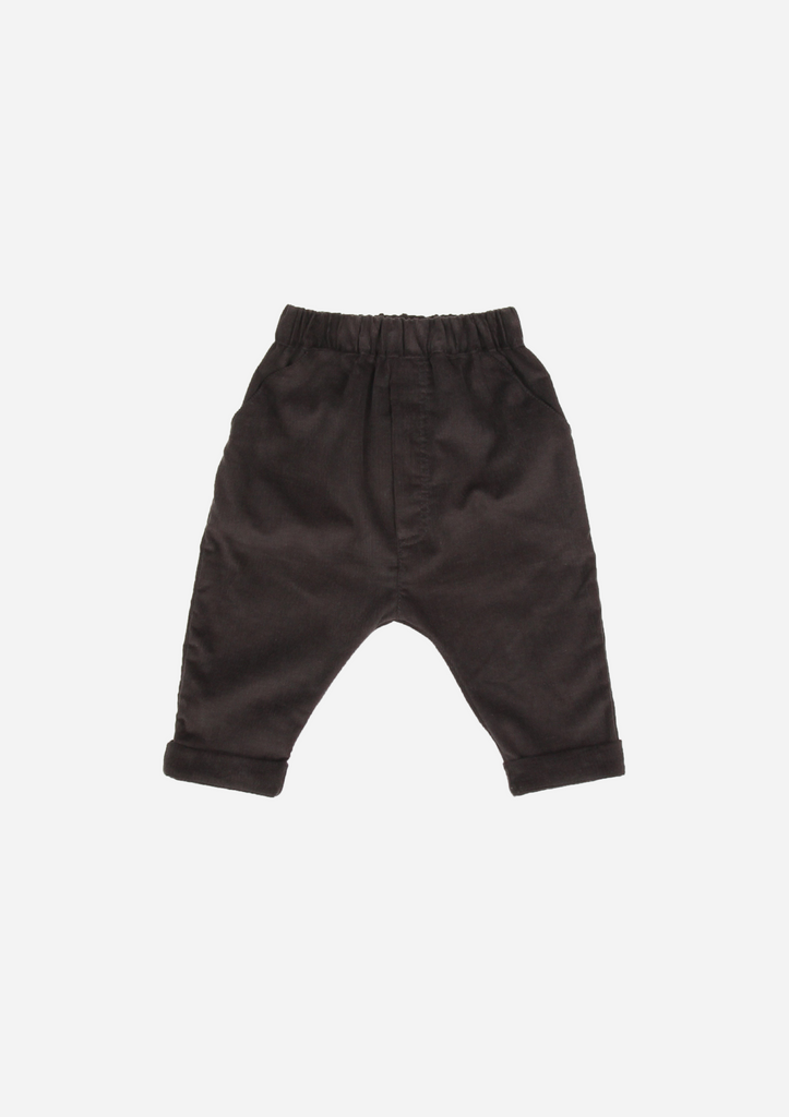 Corduroy Trousers, Charcoal