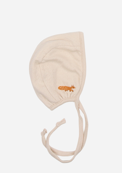 Mr. Fox Reversible Bonnet, Camel